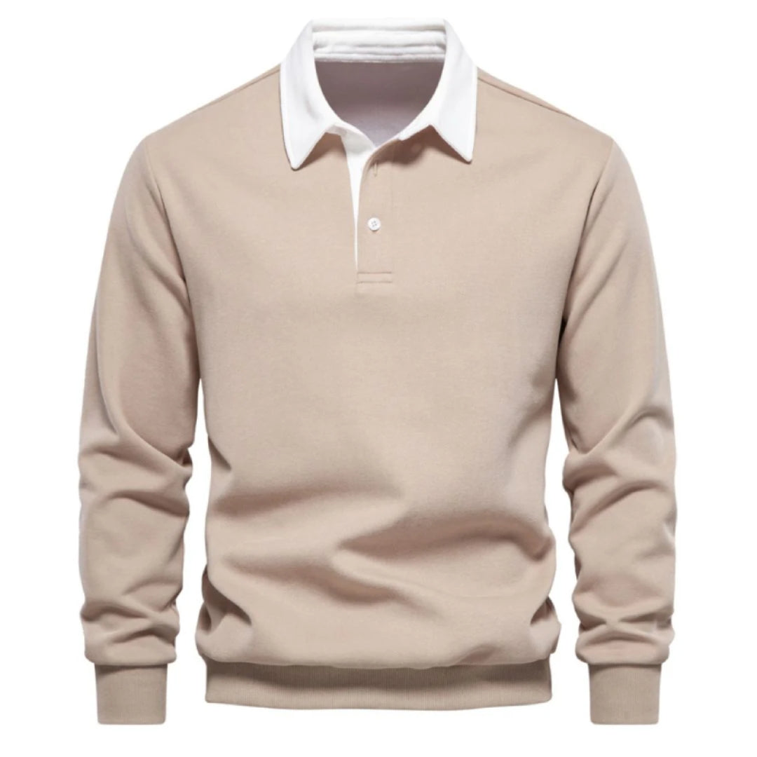 Hayb® | Lange Mouwen Poloshirt