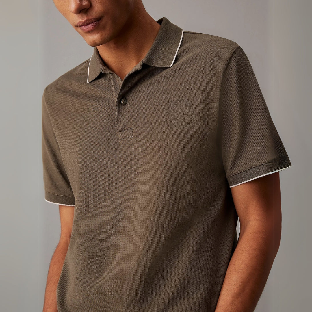 (1+1 Gratis) Julio® | Slim piqué poloshirt