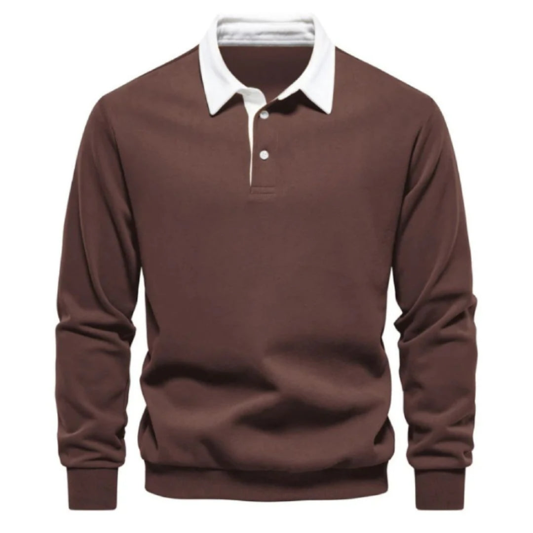 Hayb® | Lange Mouwen Poloshirt
