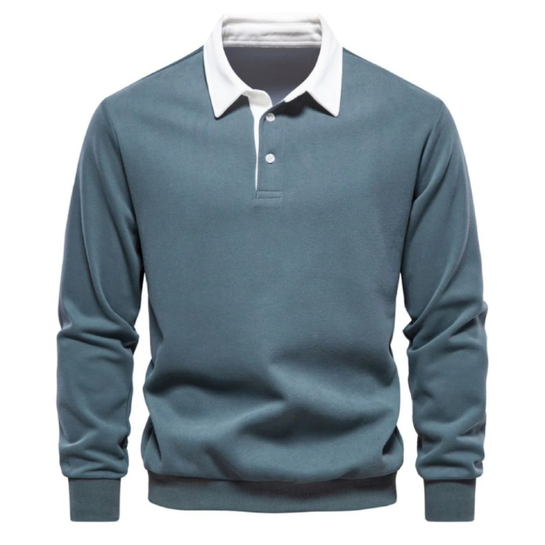 Hayb® | Lange Mouwen Poloshirt