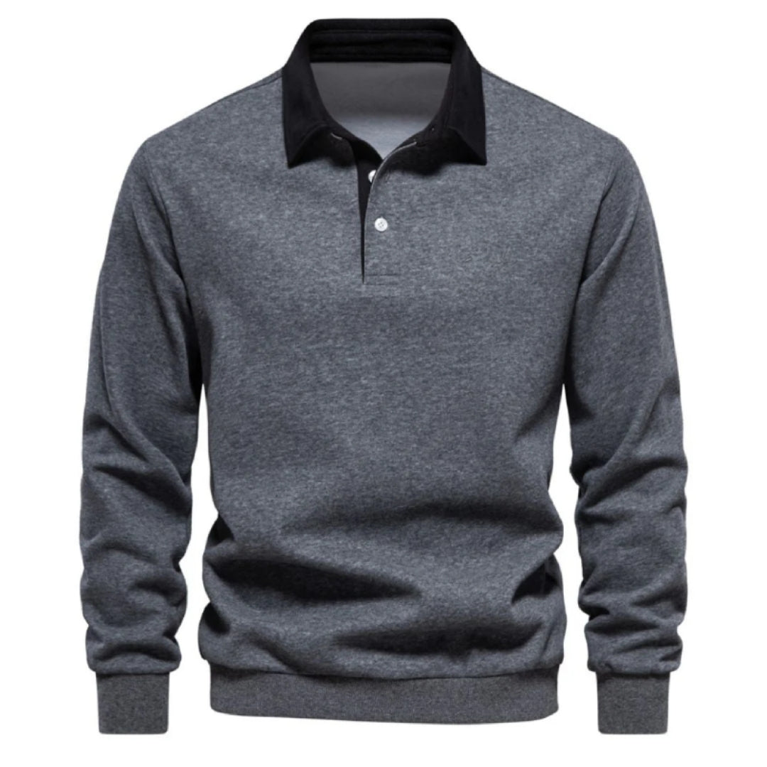 Hayb® | Lange Mouwen Poloshirt