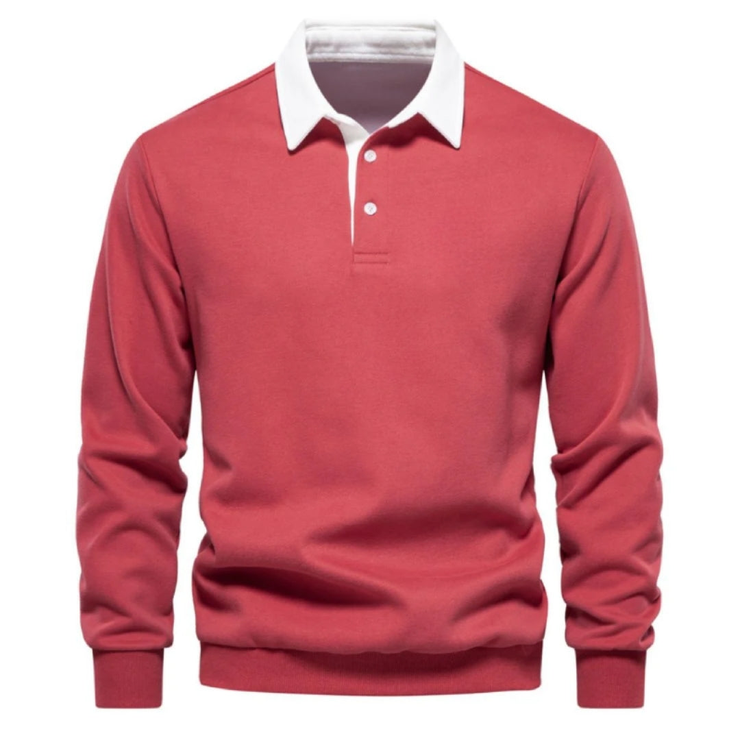 Hayb® | Lange Mouwen Poloshirt