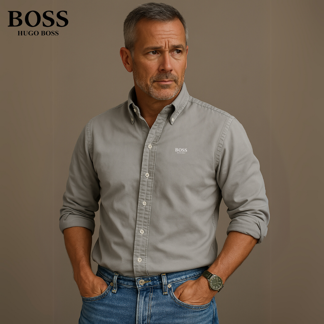 (1+1 Gratis) Mike® | Men's Casual Long Sleeve Shirt