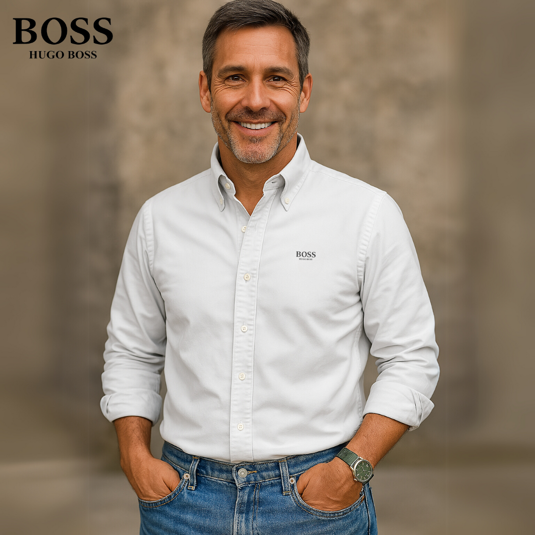 (1+1 Gratis) Mike® | Men's Casual Long Sleeve Shirt