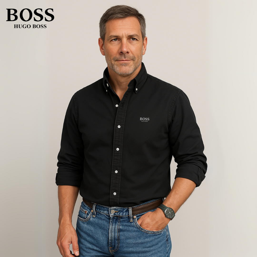 (1+1 Gratis) Mike® | Men's Casual Long Sleeve Shirt