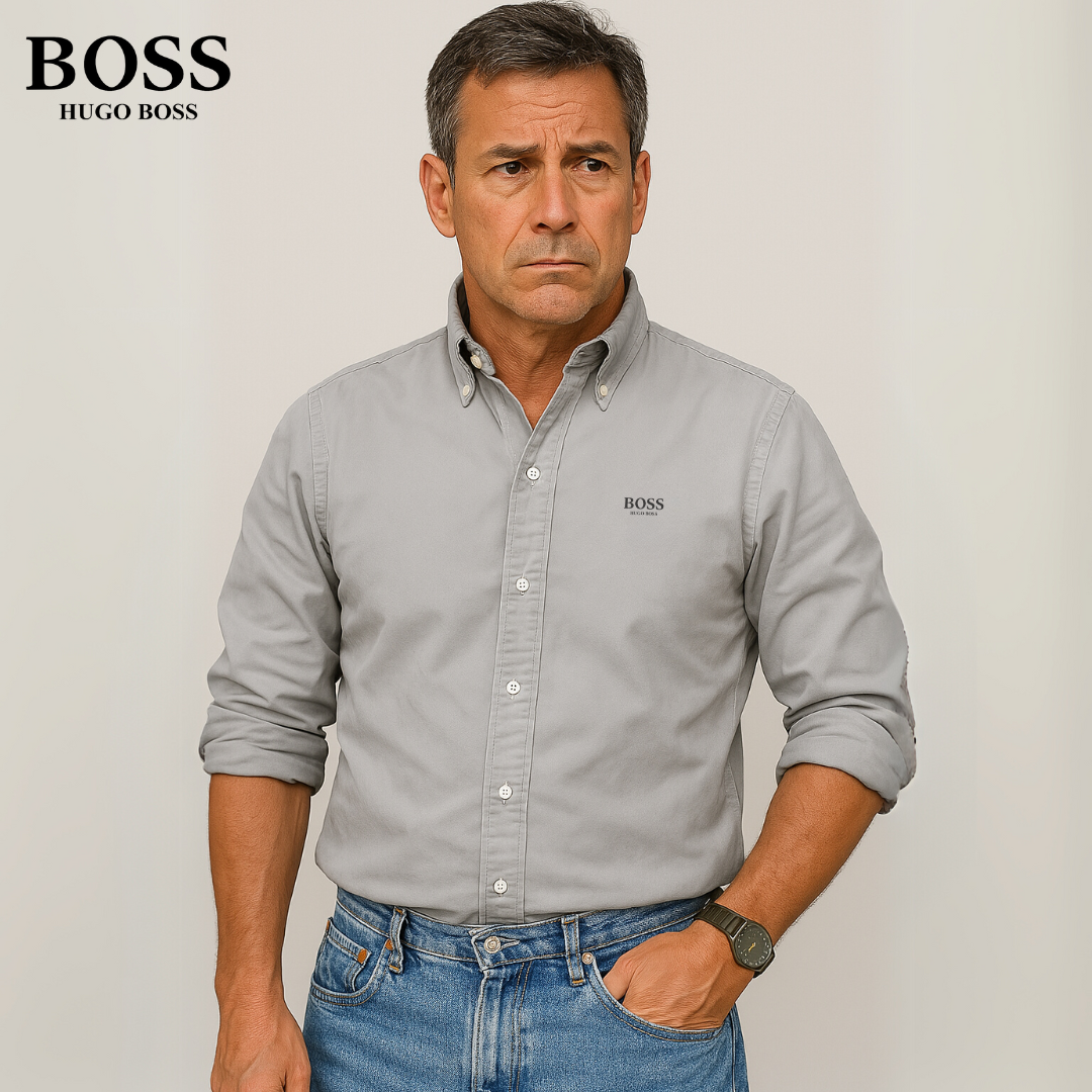 (1+1 Gratis) Mike® | Men's Casual Long Sleeve Shirt