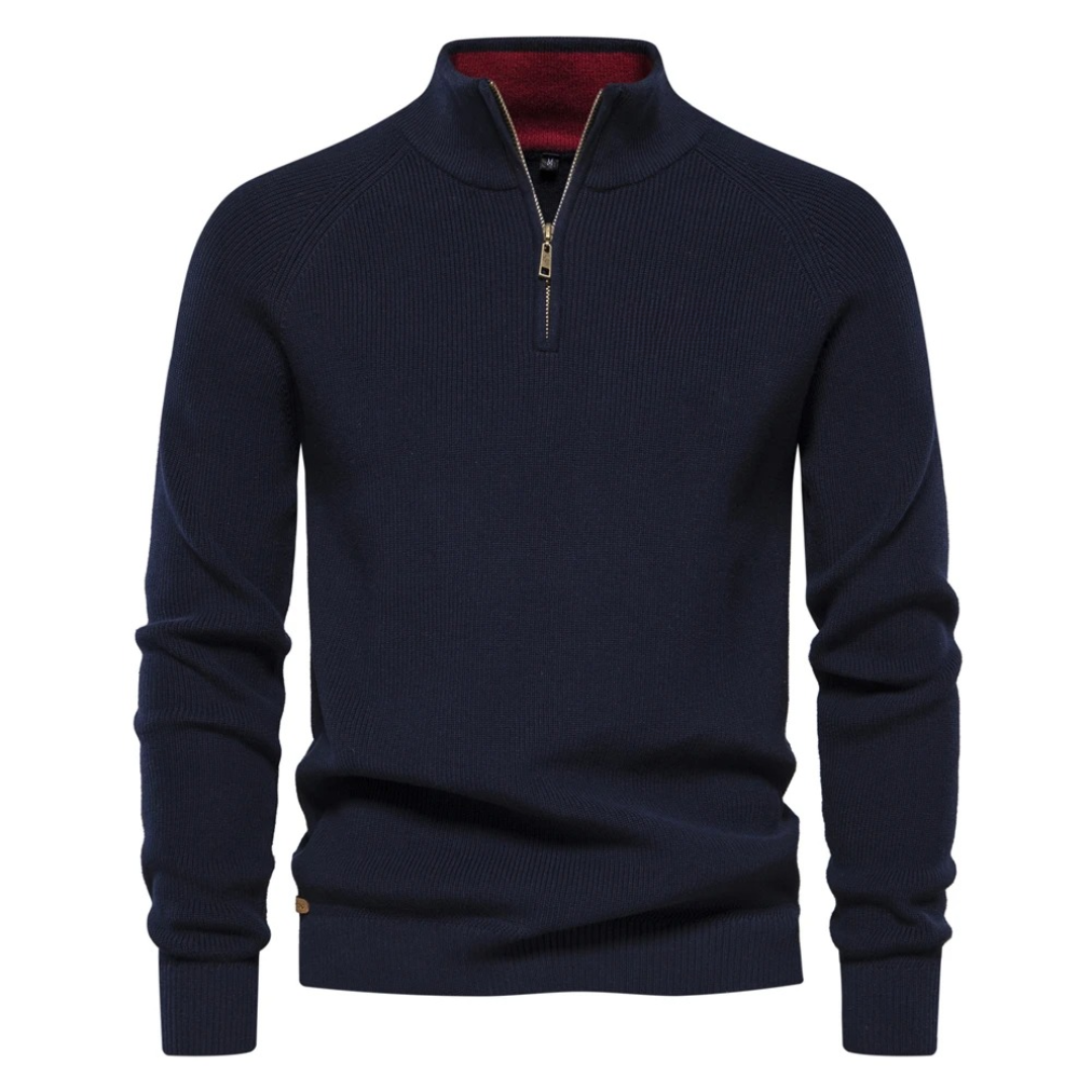 (1+1 Gratis) Luke® | Premium Zip-Trui