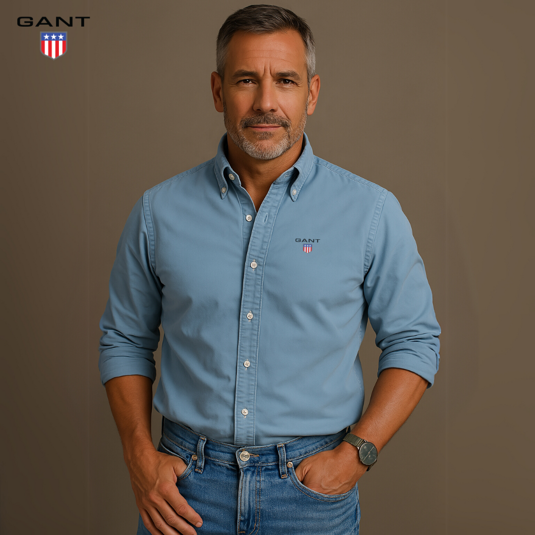 (1+1 Gratis) Mike® | Men's Casual Long Sleeve Shirt