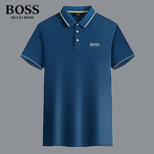 Cafe® | Klassiek gebreid poloshirt