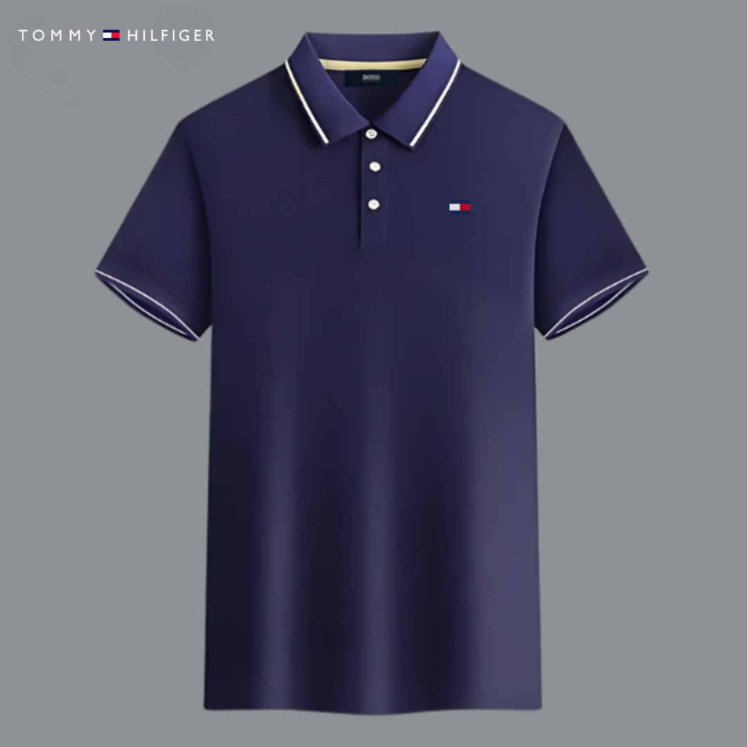 Cafe® | Klassiek gebreid poloshirt