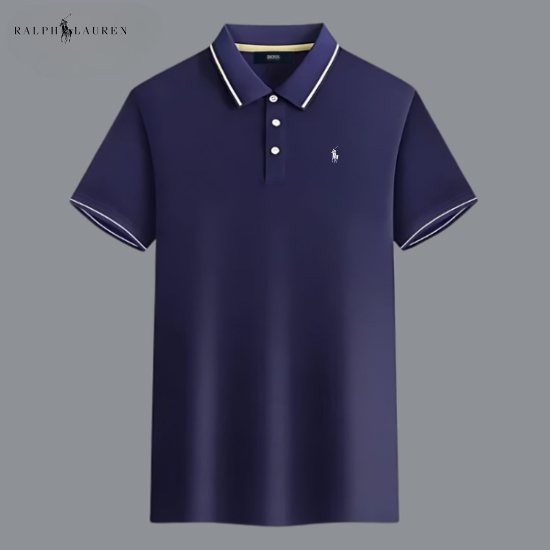 Cafe® | Klassiek gebreid poloshirt