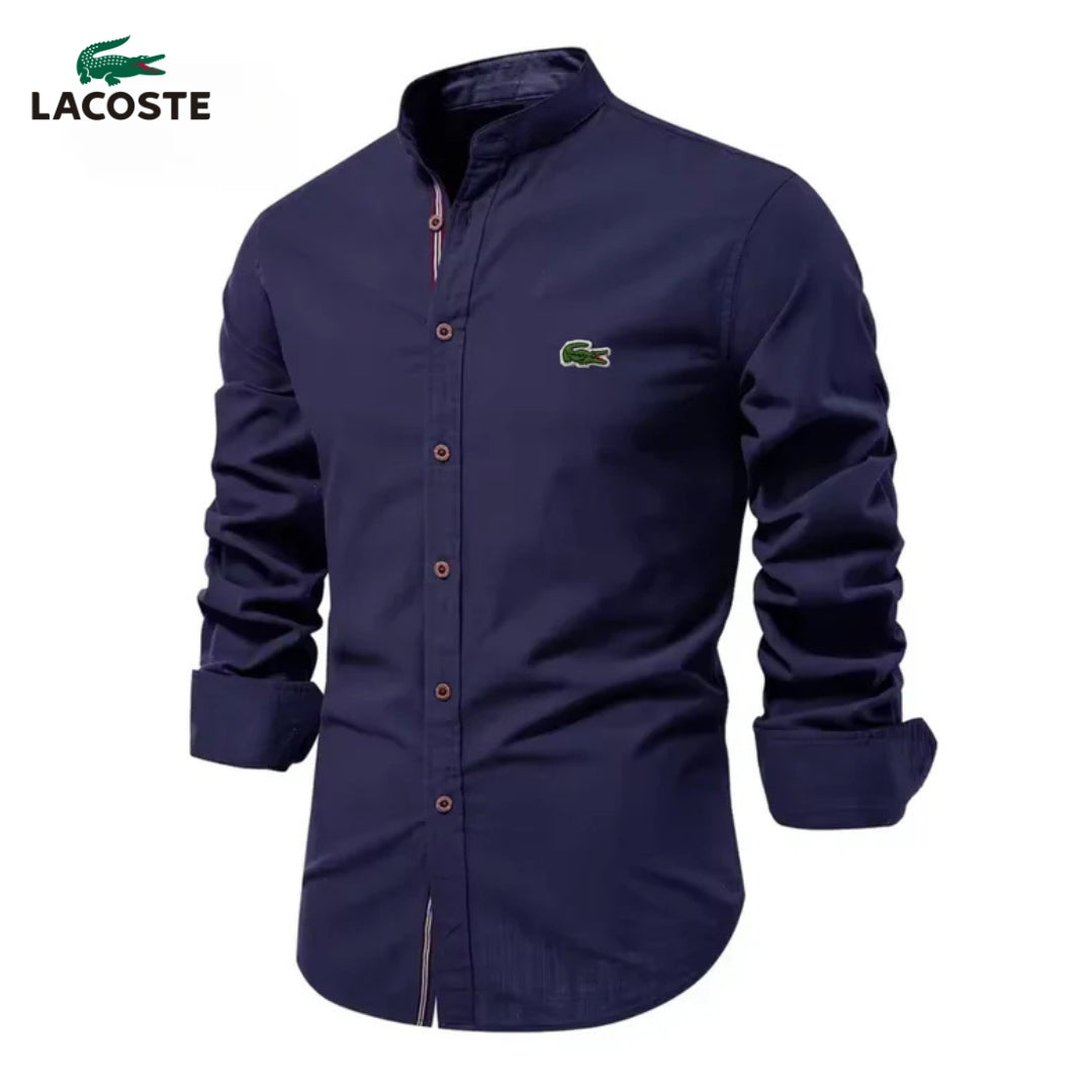 (1+1 Gratis) Lassy® | Geborduurd Katoenen Linnen Shirt