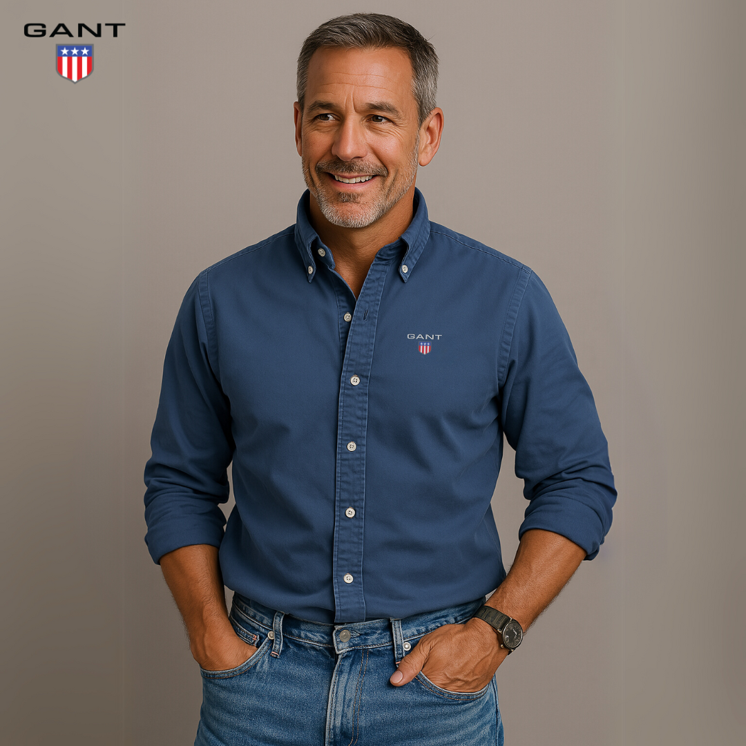 (1+1 Gratis) Mike® | Men's Casual Long Sleeve Shirt