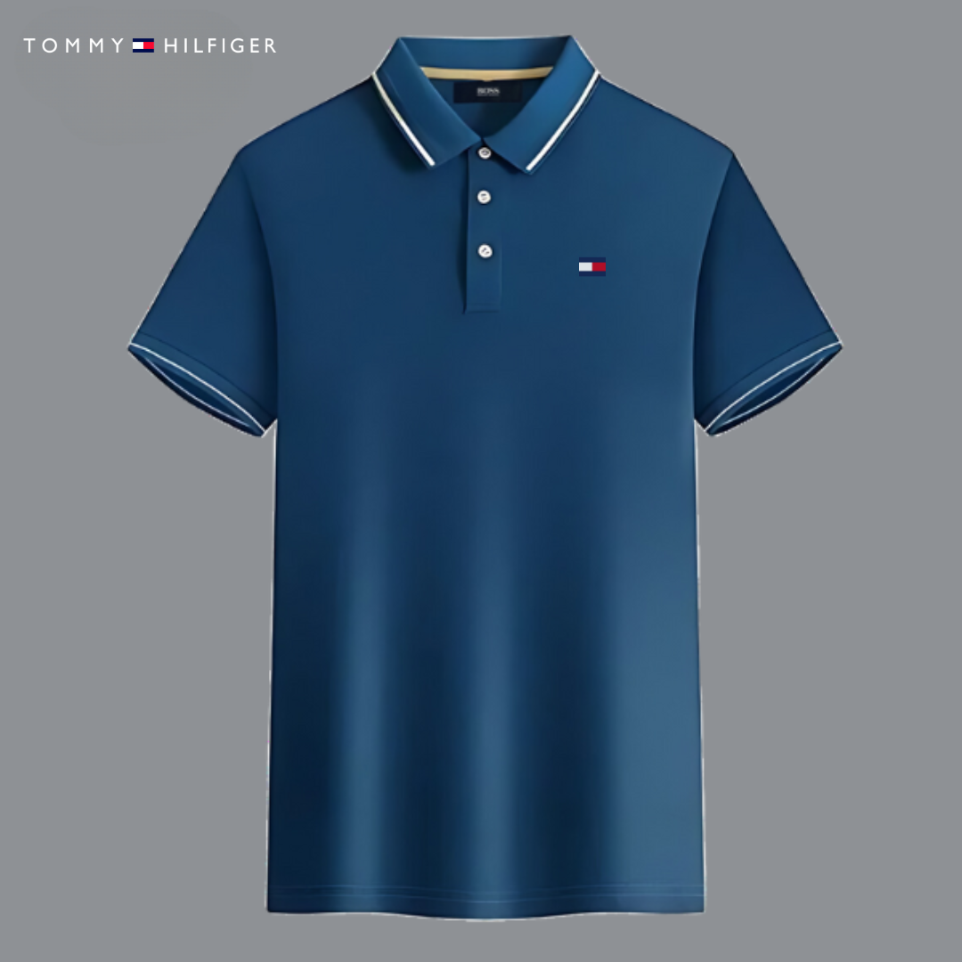 Cafe® | Klassiek gebreid poloshirt