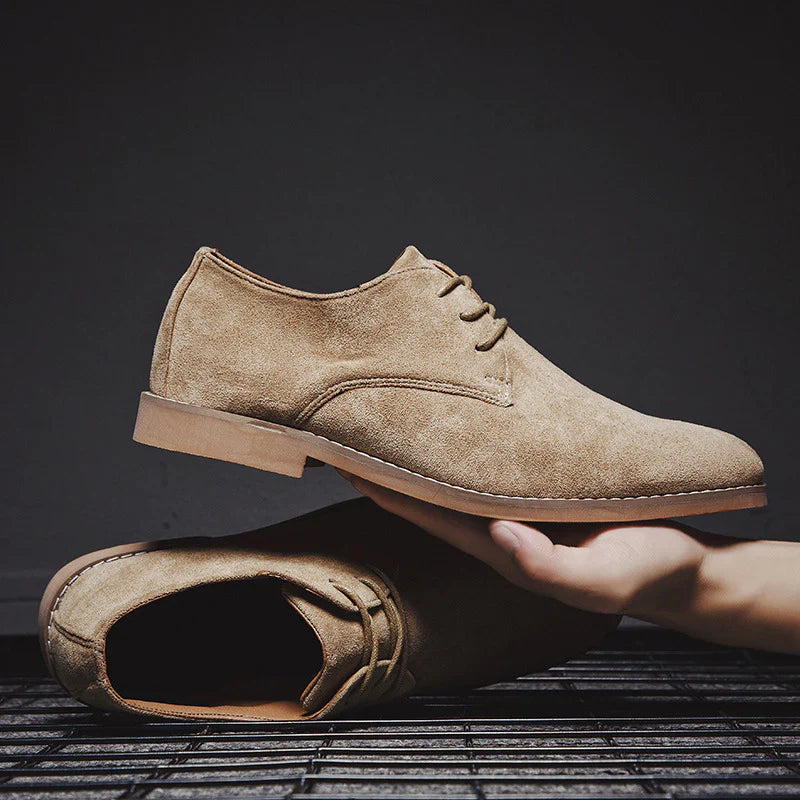 Heren veterschoenen suede Oxford Bruiloft