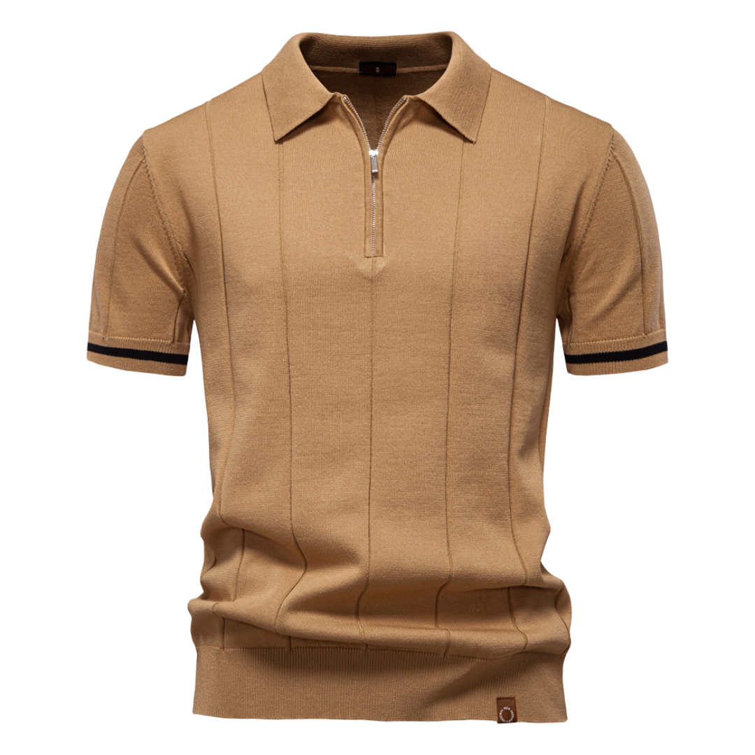 Bert® | Klassiek gebreid poloshirt