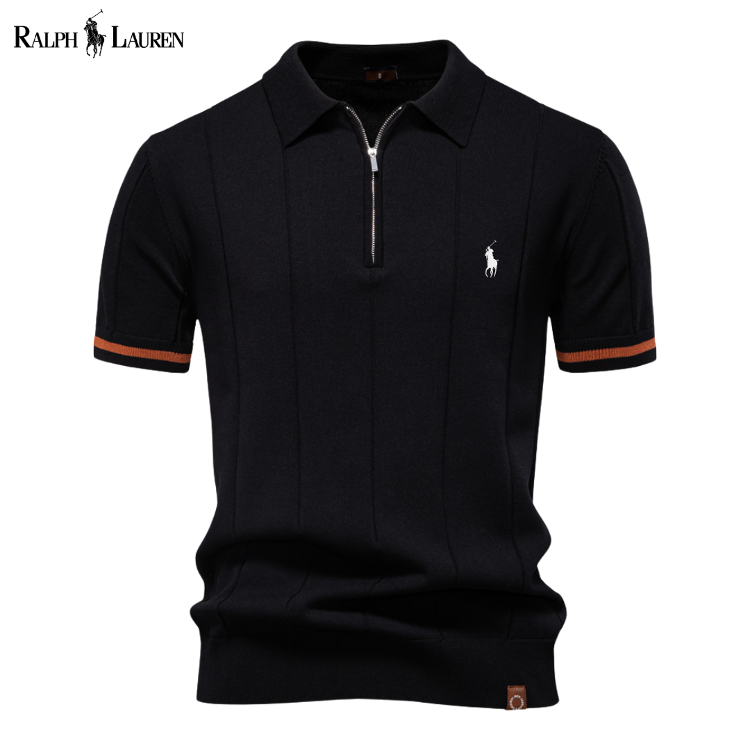 (1+1 Gratis) Abner® | Klassiek gebreid poloshirt