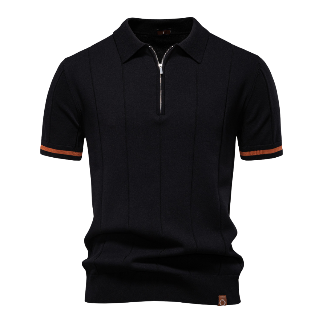 Bert® | Klassiek gebreid poloshirt
