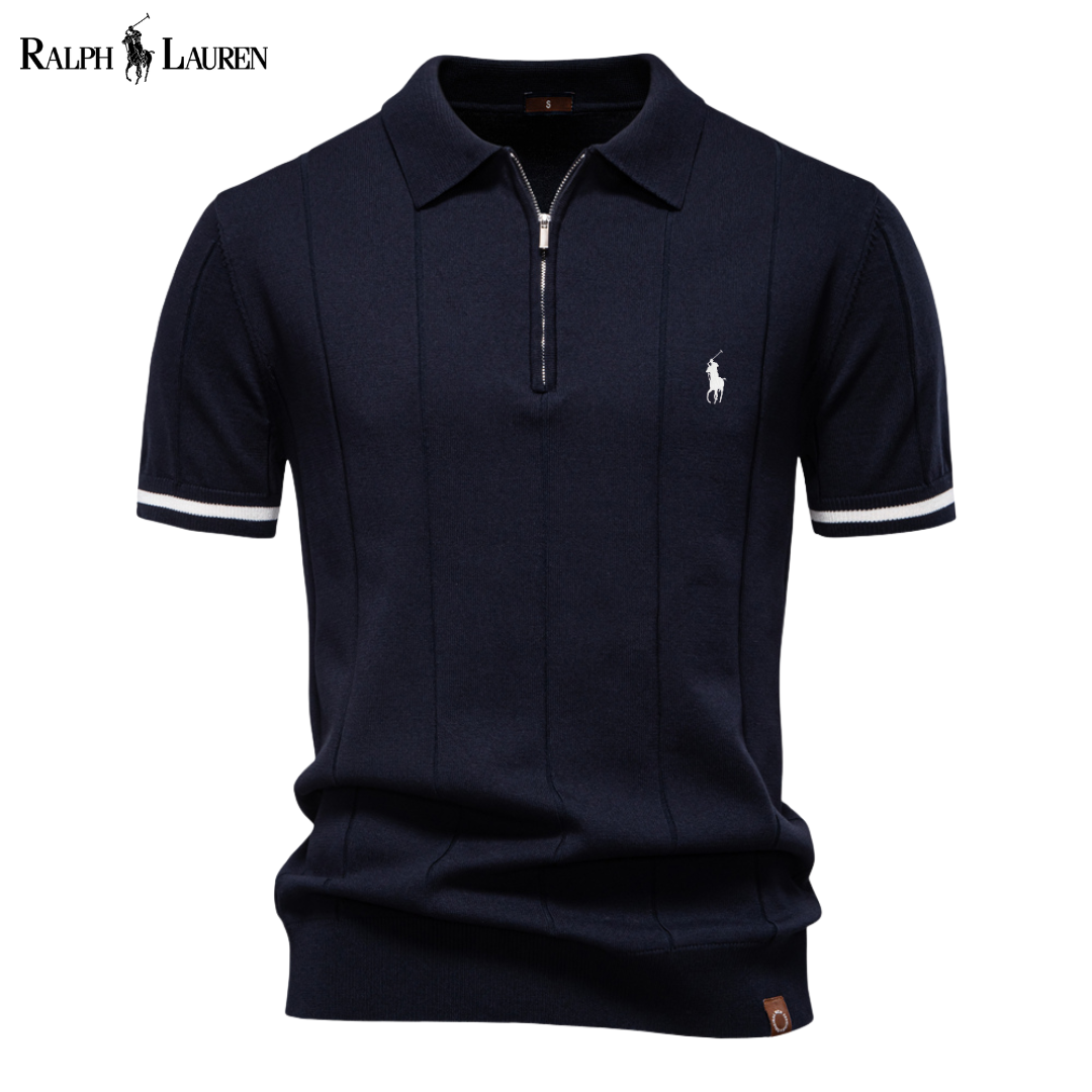 Abner® | Klassiek gebreid poloshirt