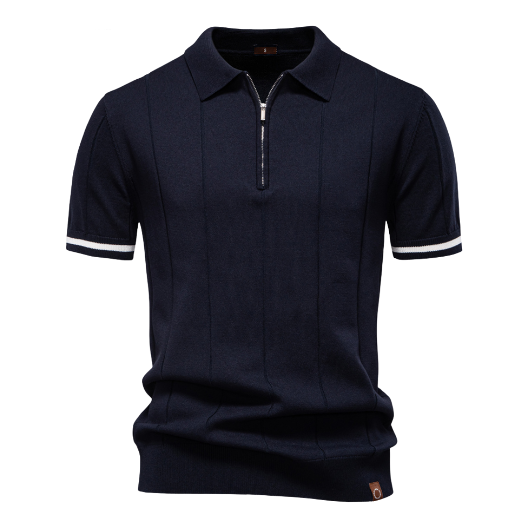Bert® | Klassiek gebreid poloshirt