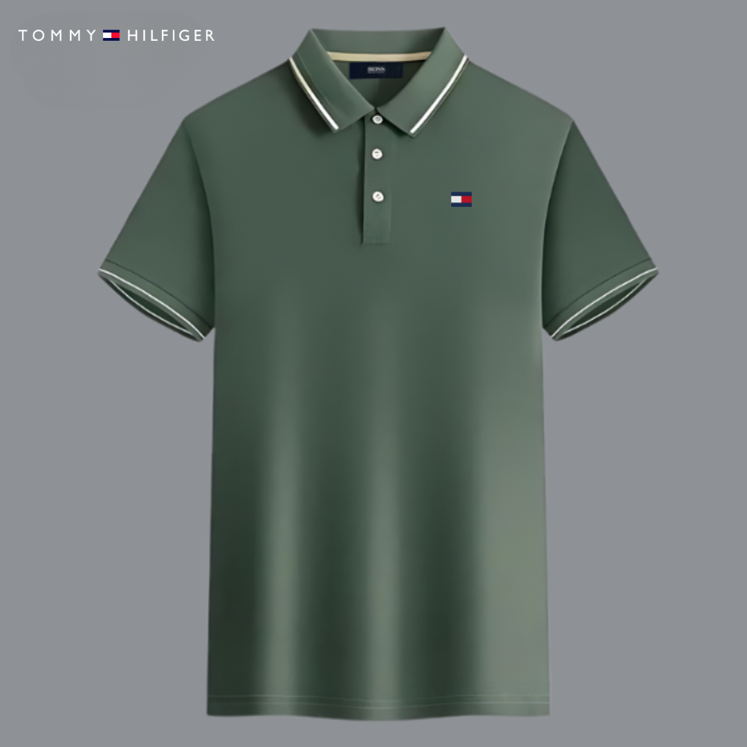 Cafe® | Klassiek gebreid poloshirt