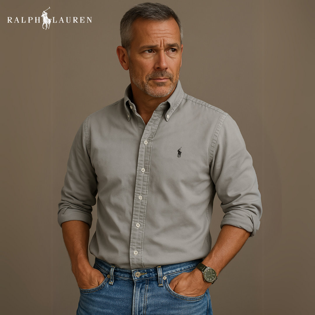(1+1 Gratis) Mike® | Men's Casual Long Sleeve Shirt