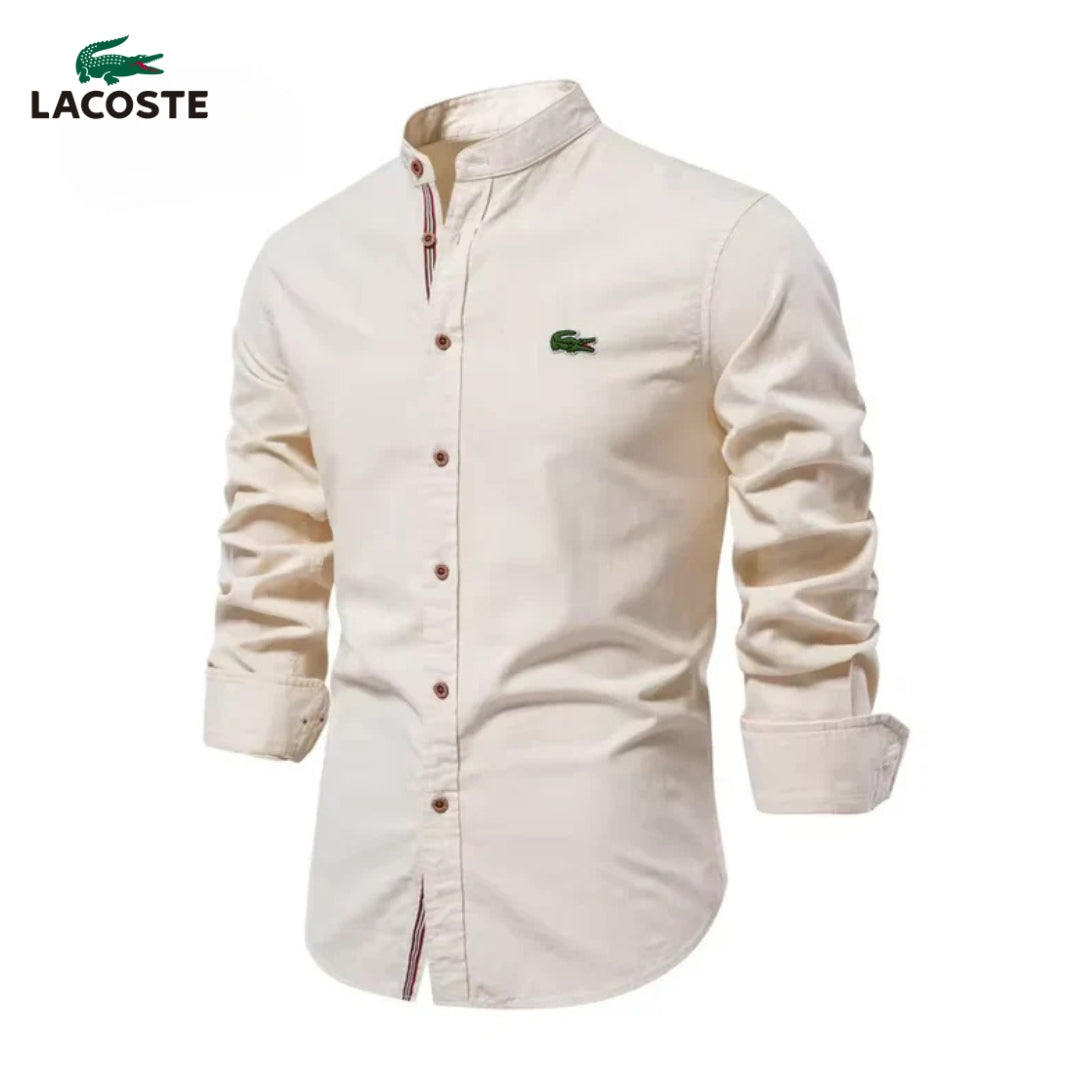(1+1 Gratis) Lassy® | Geborduurd Katoenen Linnen Shirt