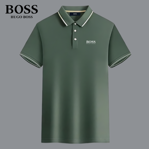 Cafe® | Klassiek gebreid poloshirt