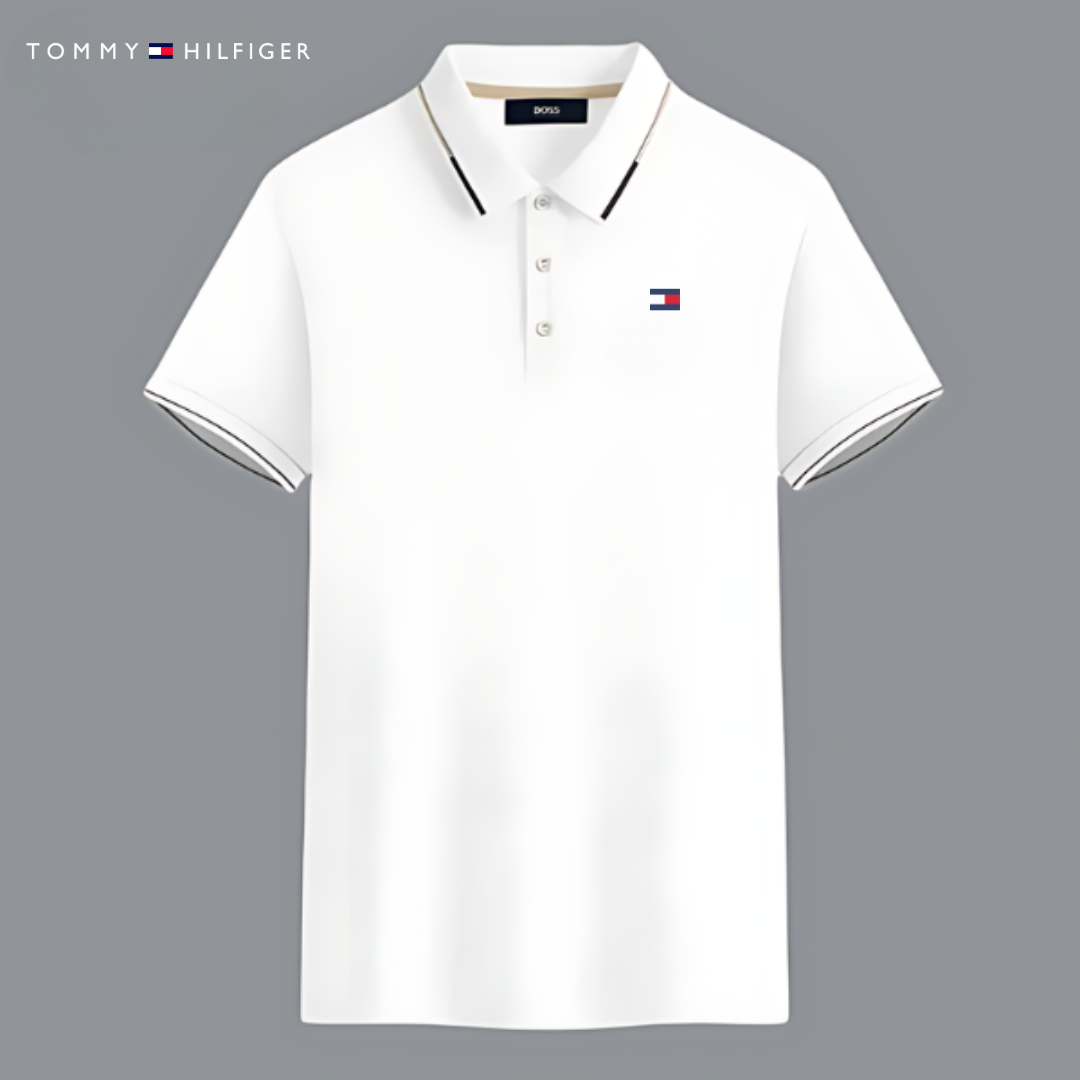 Cafe® | Klassiek gebreid poloshirt