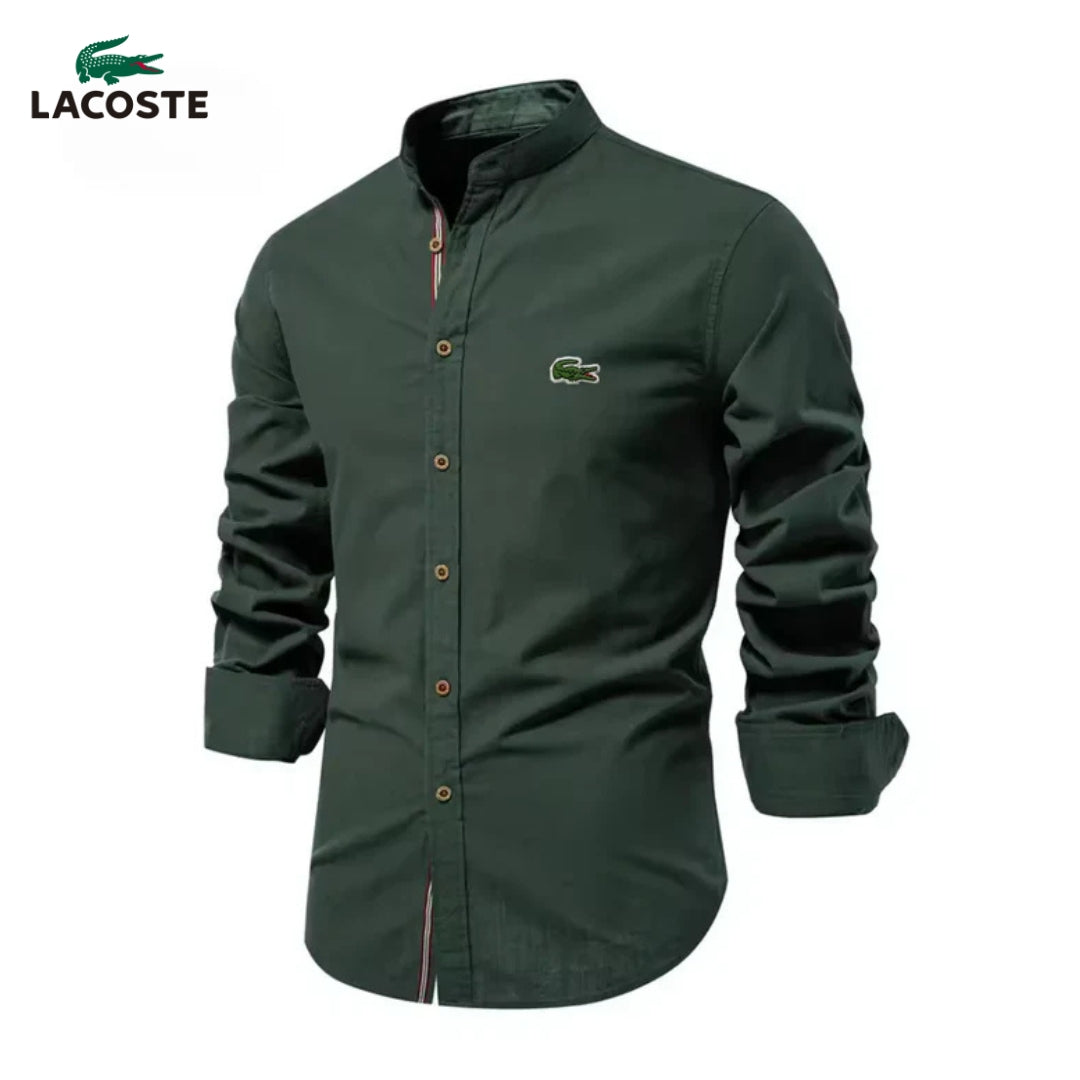 (1+1 Gratis) Lassy® | Geborduurd Katoenen Linnen Shirt