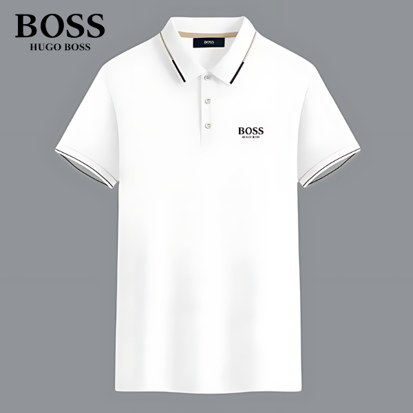 Cafe® | Klassiek gebreid poloshirt