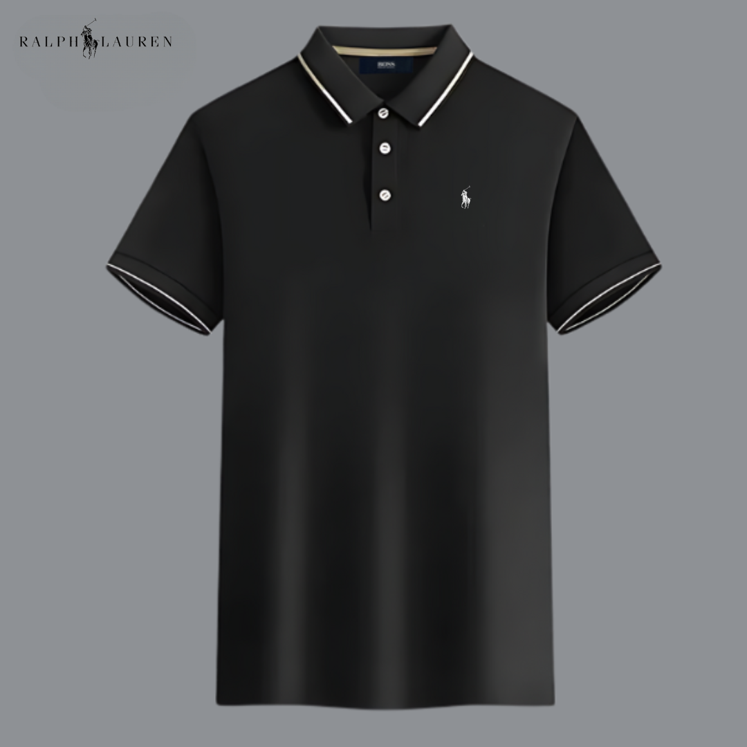 Cafe® | Klassiek gebreid poloshirt