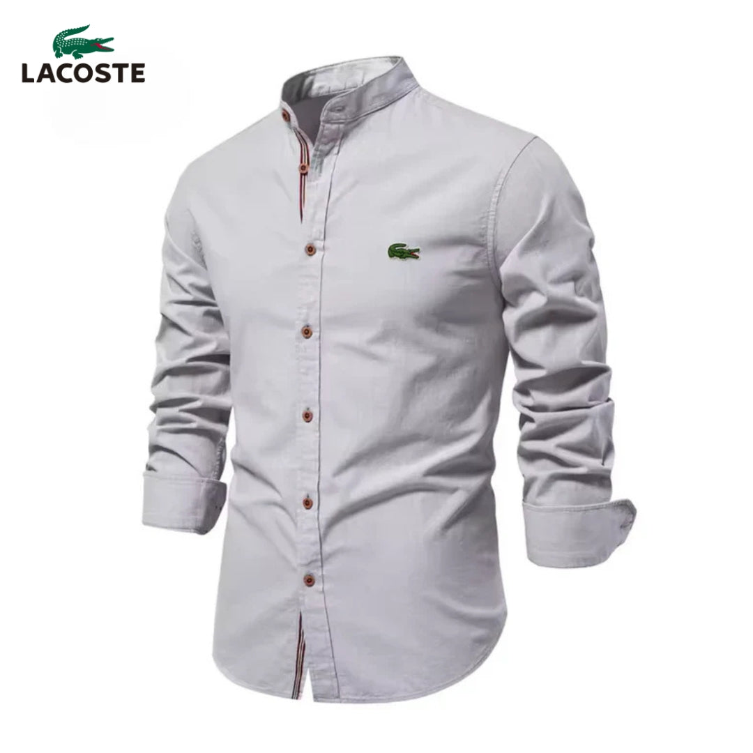 (1+1 Gratis) Lassy® | Geborduurd Katoenen Linnen Shirt