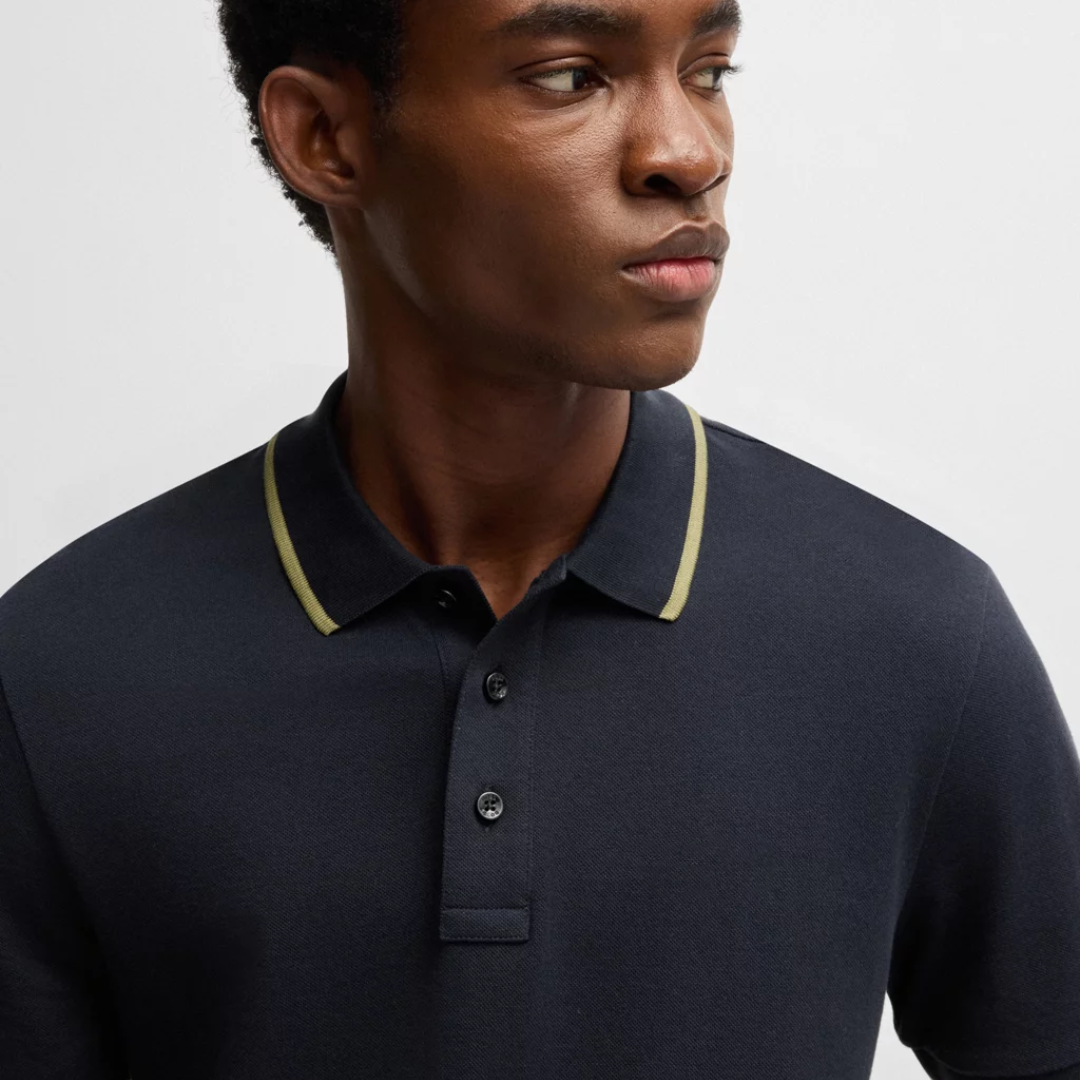 Jimm® | Poloshirt van katoenpiqué