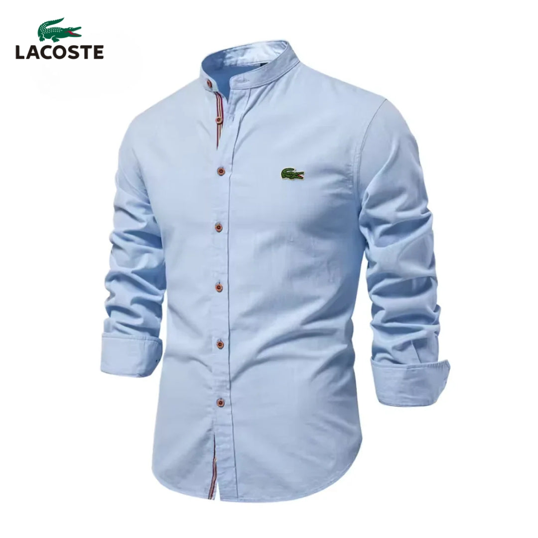 (1+1 Gratis) Lassy® | Geborduurd Katoenen Linnen Shirt