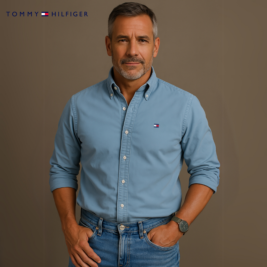 (1+1 Gratis) Mike® | Men's Casual Long Sleeve Shirt