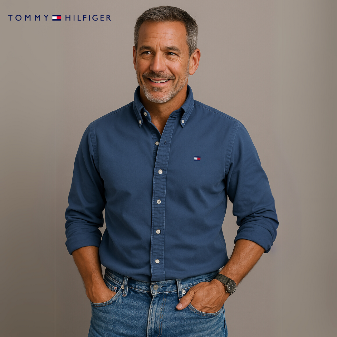 (1+1 Gratis) Mike® | Men's Casual Long Sleeve Shirt