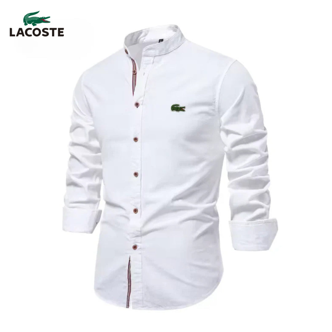 (1+1 Gratis) Lassy® | Geborduurd Katoenen Linnen Shirt