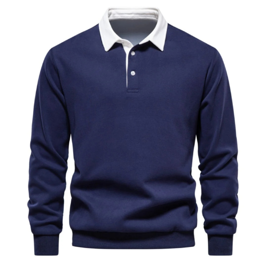 Hayb® | Lange Mouwen Poloshirt