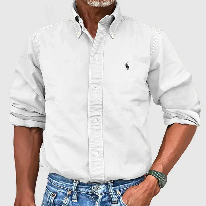 (1+1 Gratis) Mike® | Men's Casual Long Sleeve Shirt