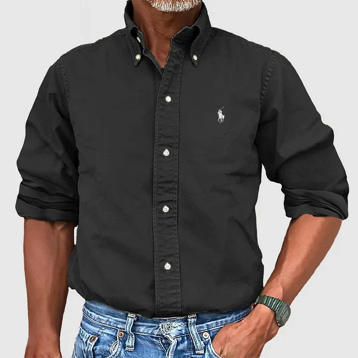 (1+1 Gratis) Mike® | Men's Casual Long Sleeve Shirt