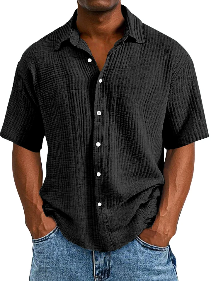 Blaire® | Button-Up overhemd met structuur
