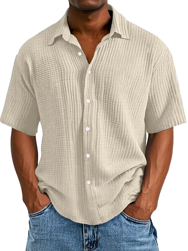 Blaire® | Button-Up overhemd met structuur