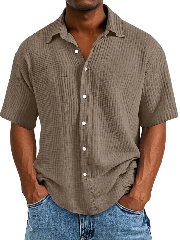 Blaire® | Button-Up overhemd met structuur