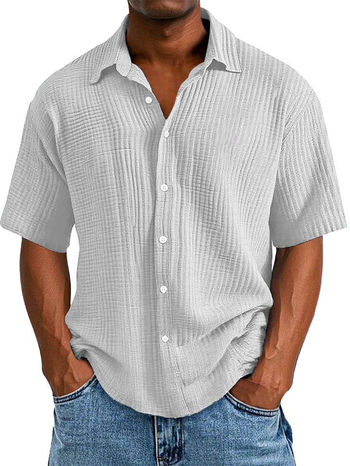 Blaire® | Button-Up overhemd met structuur