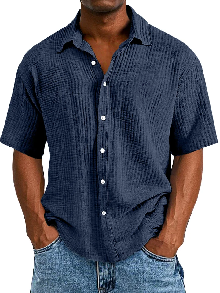Blaire® | Button-Up overhemd met structuur
