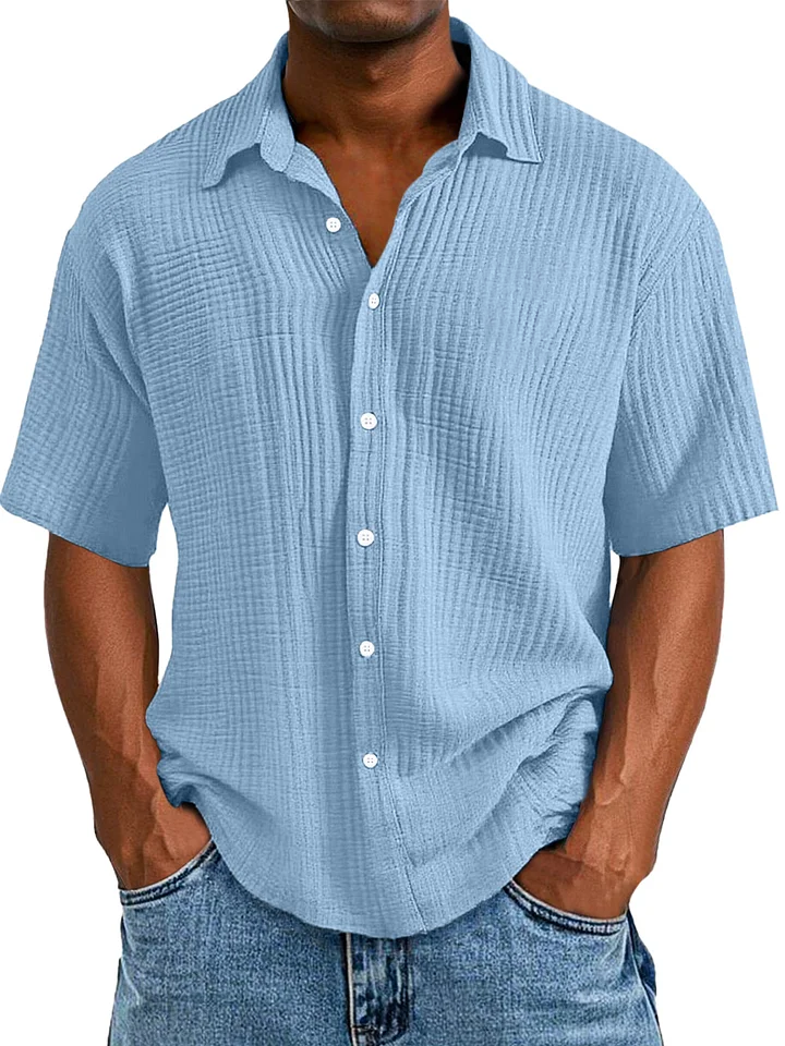 Blaire® | Button-Up overhemd met structuur