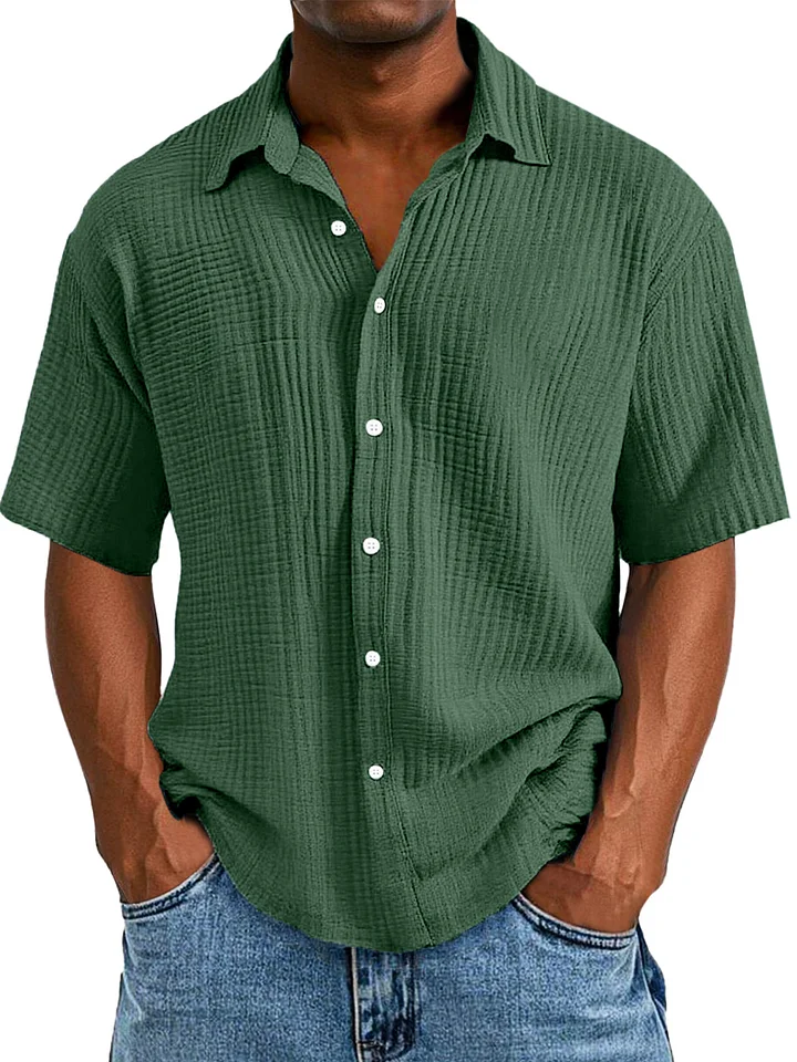 Blaire® | Button-Up overhemd met structuur