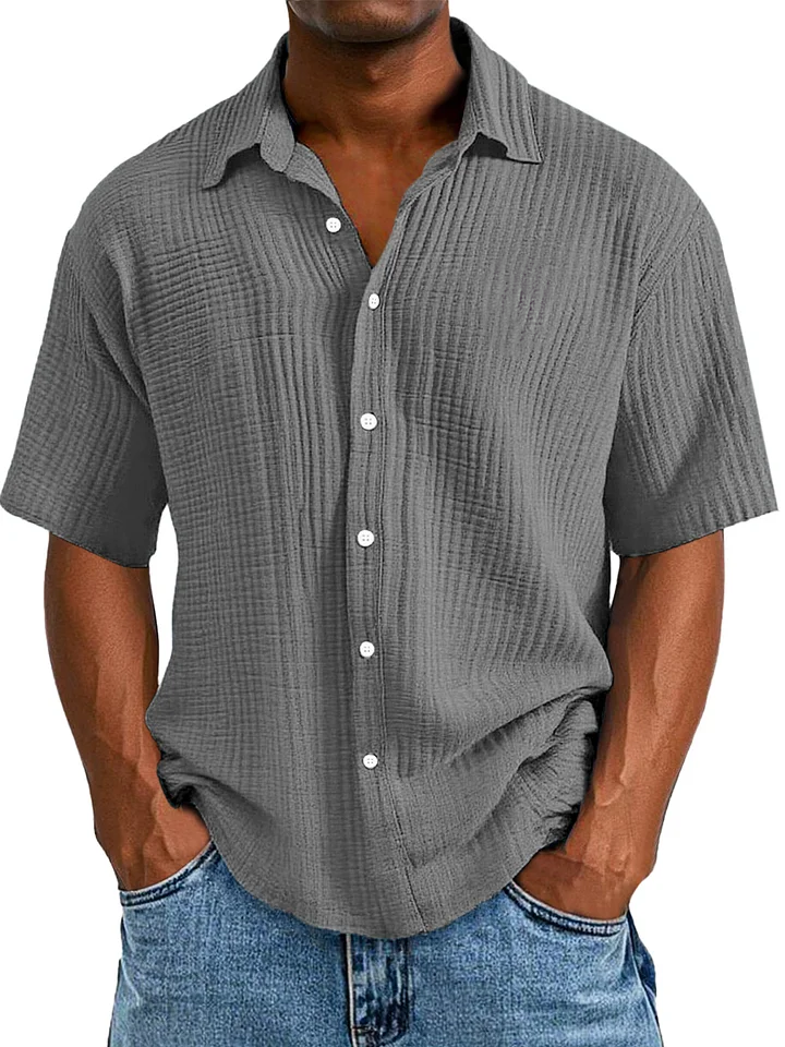 Blaire® | Button-Up overhemd met structuur